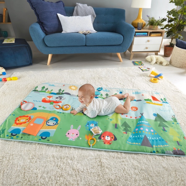Игровой коврик Fisher Price Веселые приключения GXR53