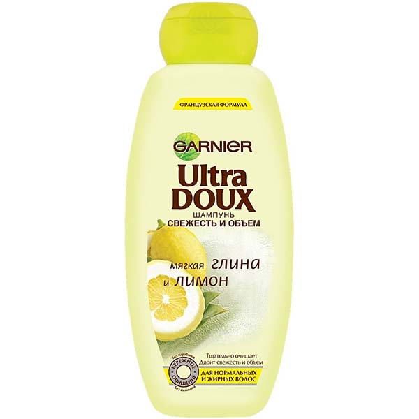 Шампунь Ultra Doux Глина и Лимон 400 мл