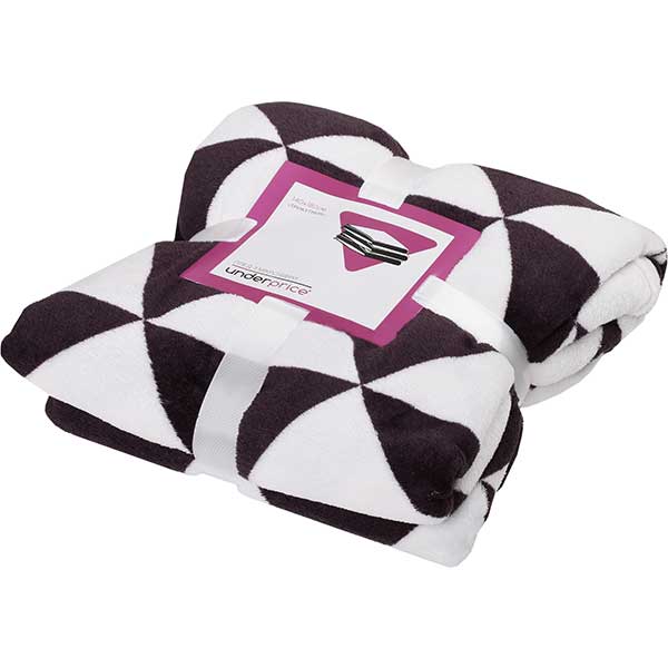 Плед микрофибра Underprice Треугольник 140x180 см