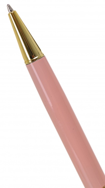 Ручка шариковая Летние нотки розовая 