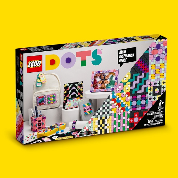 Конструктор LEGO DOTS Дизайнерський набір – Візерунки 41961