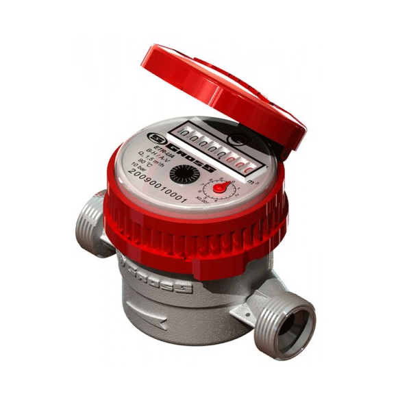 Счетчик горячей воды Gross ETR-UA 15/100 mini