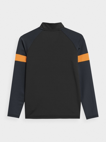 Джемпер 4F SWEATSHIRT FNK M074 4FJSS23TFSWM074-20S р. 158-164 черный