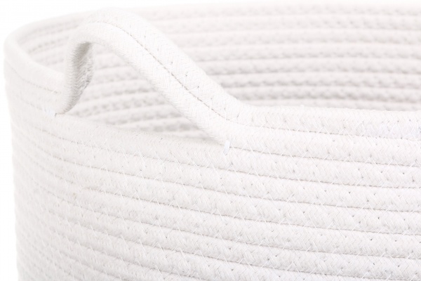 Кошик Elegance L 38х34х32 см EG92618 біло-сірий 