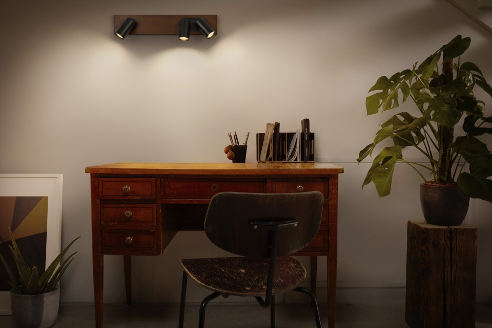 Спот Ledvance Mercury 3x3,4 Вт GU10 чорний