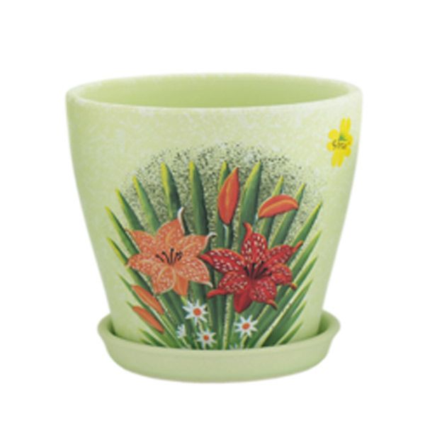 Горшок цветочный Континент JJ81039-S 11х11х10 см