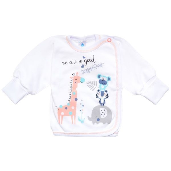 Льоля дитяча Minikin р.56 білий з кораловим 1940203 