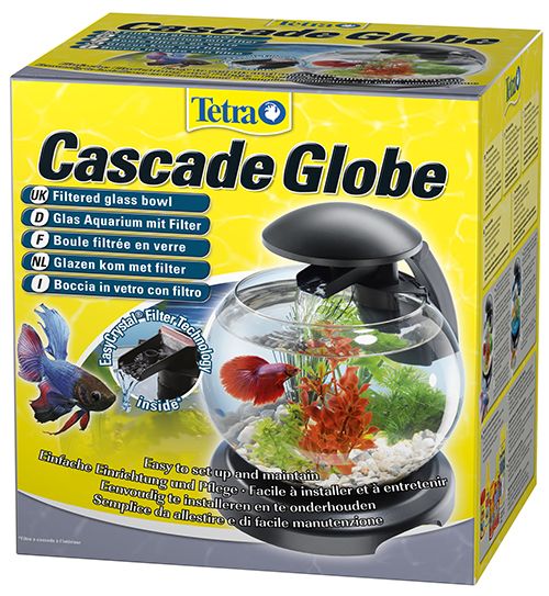 Аквариум Tetra для петушка и золотой рыбки Tetra Cascade Globe 6,8 л, 211827