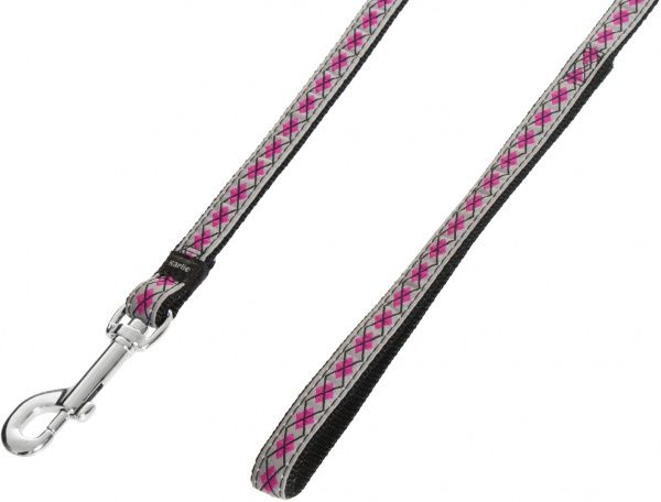 Поводок Karlie Art Joy Plus розовый 1,5х100 см