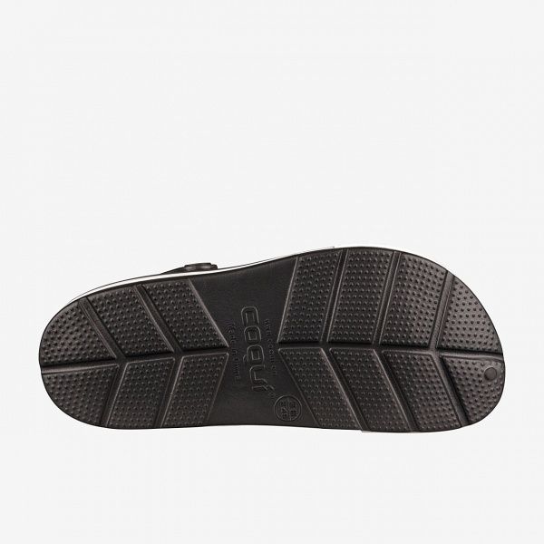 Сабо Coqui Lindo 6413-100-2432 р. 38 темно-серый с белым