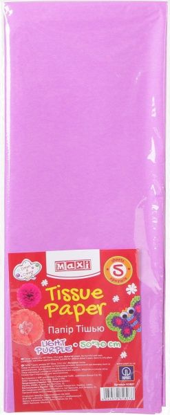 Бумага крафт 50x70 см розовый MX61807 Maxi