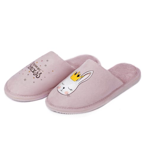 Тапки домашние Twins HS-OZ замшевые с рисунком р.38/39 персиковый 