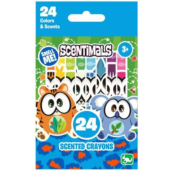 Набор ароматизированных карандашей Kangaru Scentimals 24 шт. KN7043