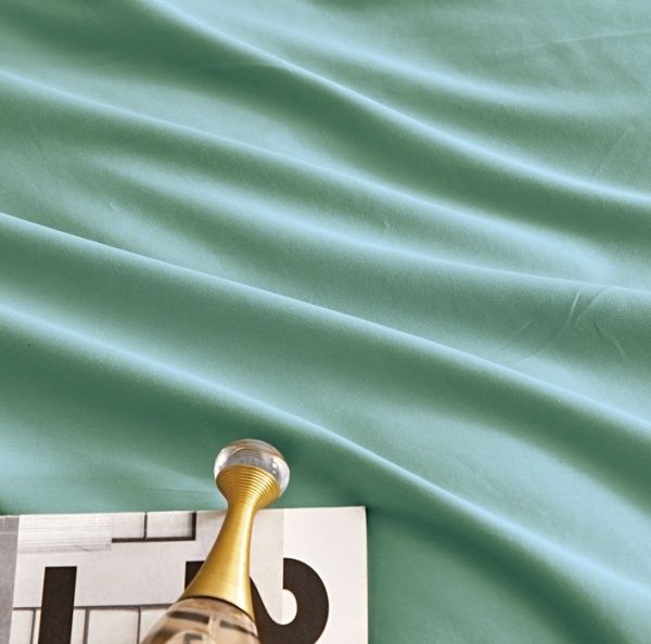 Комплект постельного белья семейный оливковый Word of Dream 