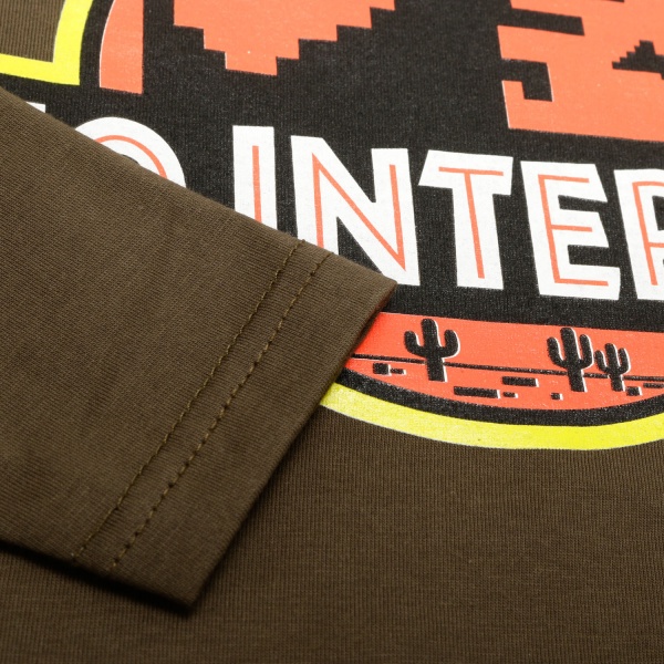 Реглан для хлопчика Luna Kids No internet р.116 хакі 