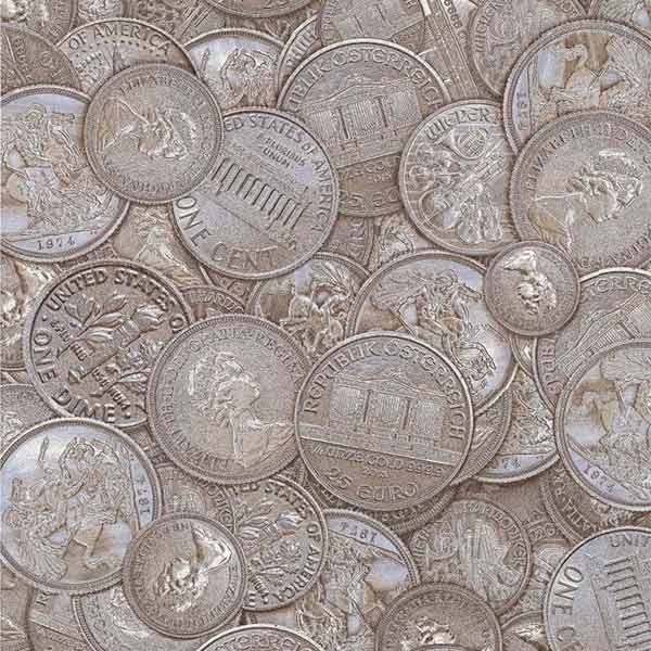 Шпалери LG Hausys Coins 83081-1 1.06x10.05 м