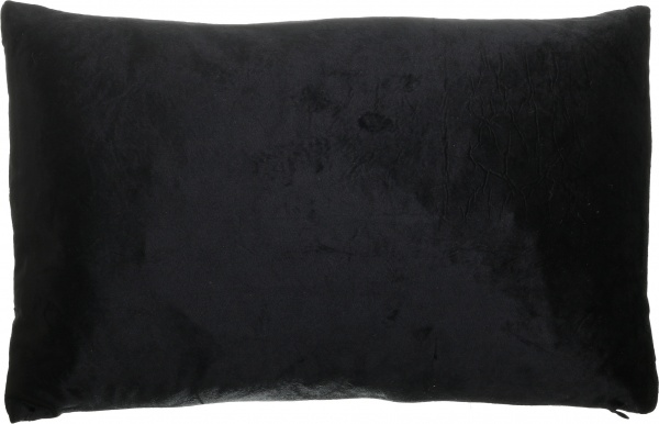 Подушка KM Dots 100% полиэстер 50x30 см черный 