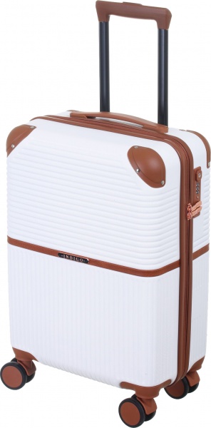 Валіза 65 л білий LS22200 59х42х26 ABS 