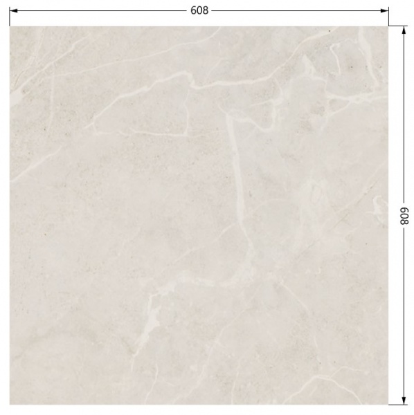 Плитка Prissmacer Concord White 60,8x60,8 