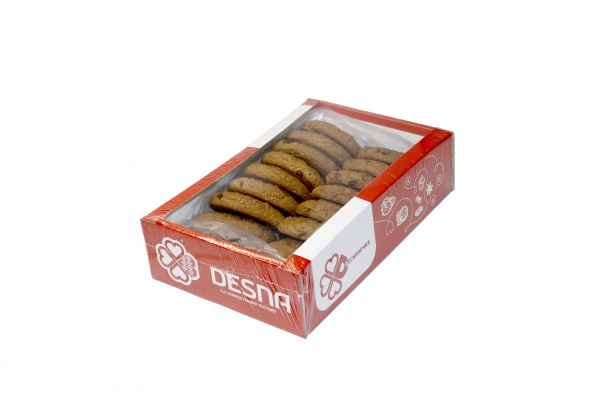 Печиво вівсяне Десняночка З шоколадними шматочками