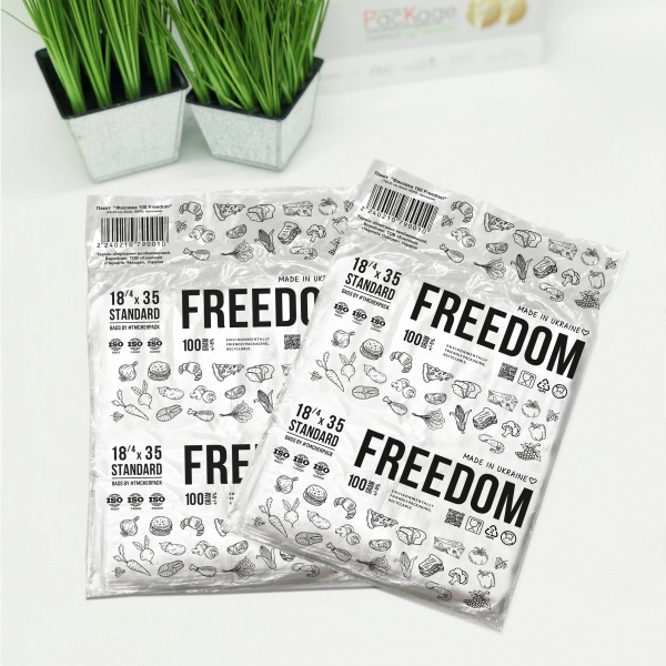 Пакет фасувальний Фасовка 100 Freedom 180x350 мм