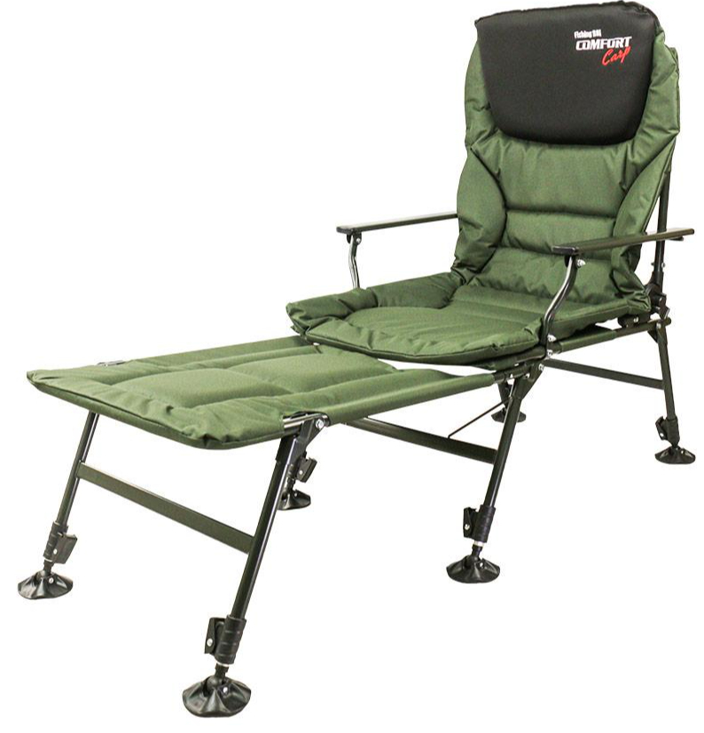 Кресло раскладное Fishing ROI кровать, для рыбалки HBA-1009 с подлокотниками