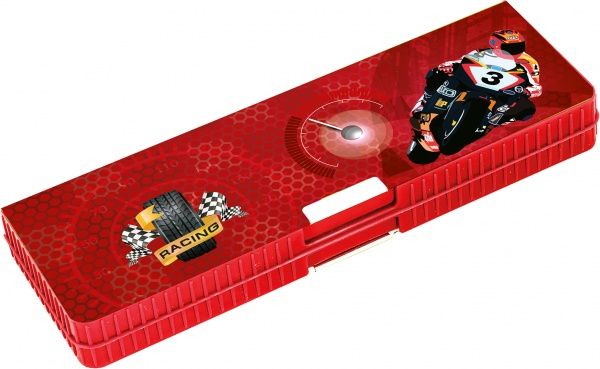 Пенал школьный Moto CF85954 Cool For School красный