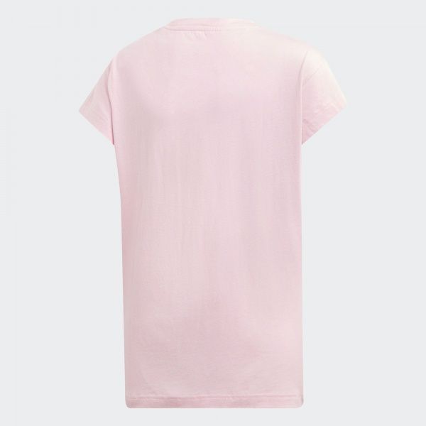 Футболка Adidas YG E AOP TEE DV0345 134 рожевий