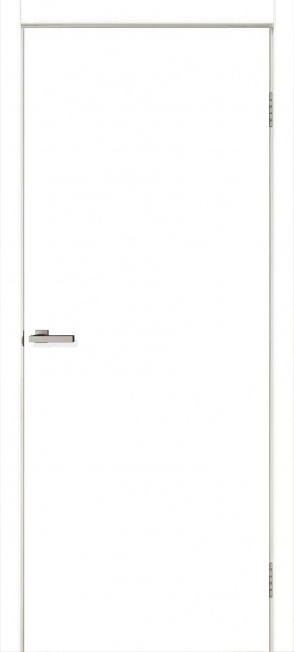 Дверное полотно ОМиС Cortex глухое (гладкое) ПГ 900 мм белый silk matt 