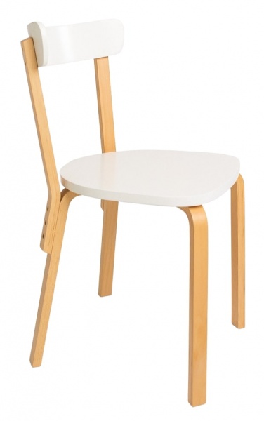 Стул Scandi белый /бук