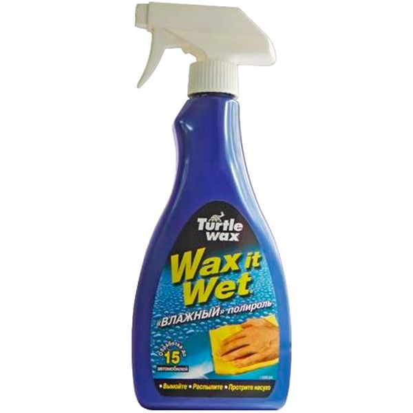 Поліроль вологий Turtle Wax Wax It Wet 500 мл