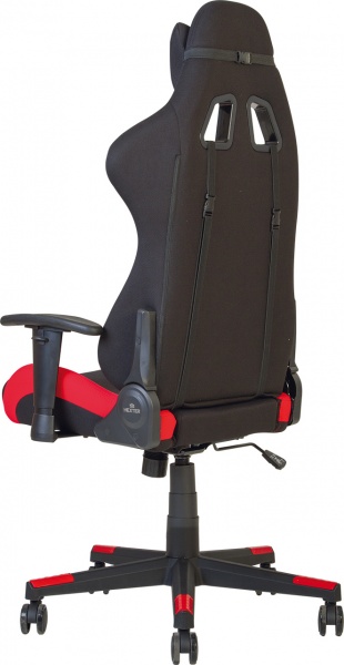 Кресло Nowy Styl HEXTER ML R1D TILT PL70 FAB/01 BLACK/RED FR черный/красный 