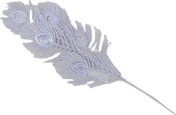 Гілочка декоративна хвіст павліна 82 см RS1Z2395