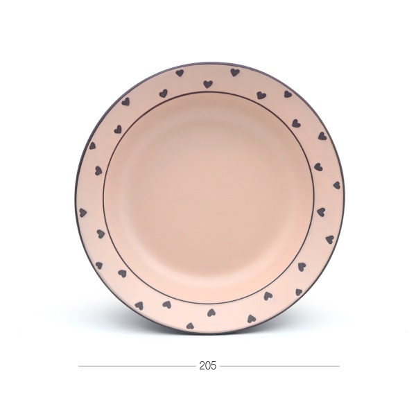 Тарілка глибока Рожева мрія 20.5х50.5 см MVM 