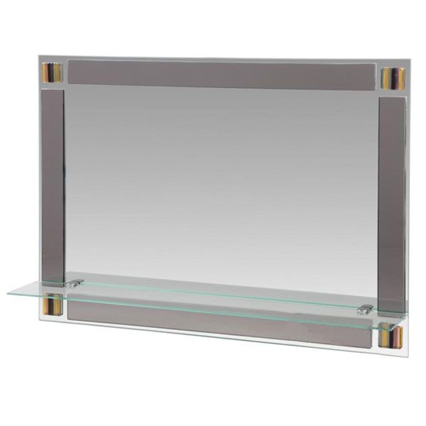 Зеркало ТЕТРА №126 ГРАФИТ 78х55 