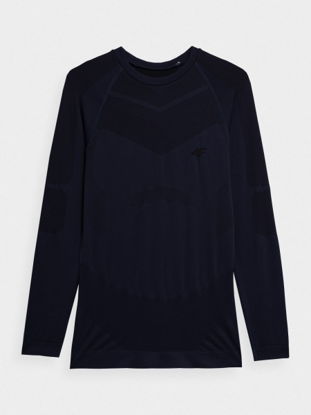 Футболка з довгим рукавом 4F SEAMLESS UNDERWEAR M103 4FAW23USEAM103-31S р.S-M синій