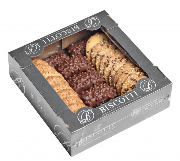 Печенье Biscotti Делицио Микс 450 г 