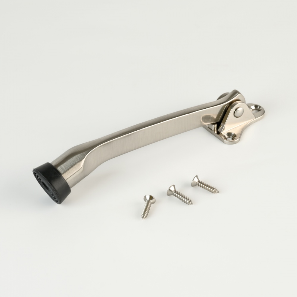 Стопор дверной MVM М-134L SN матовый никель