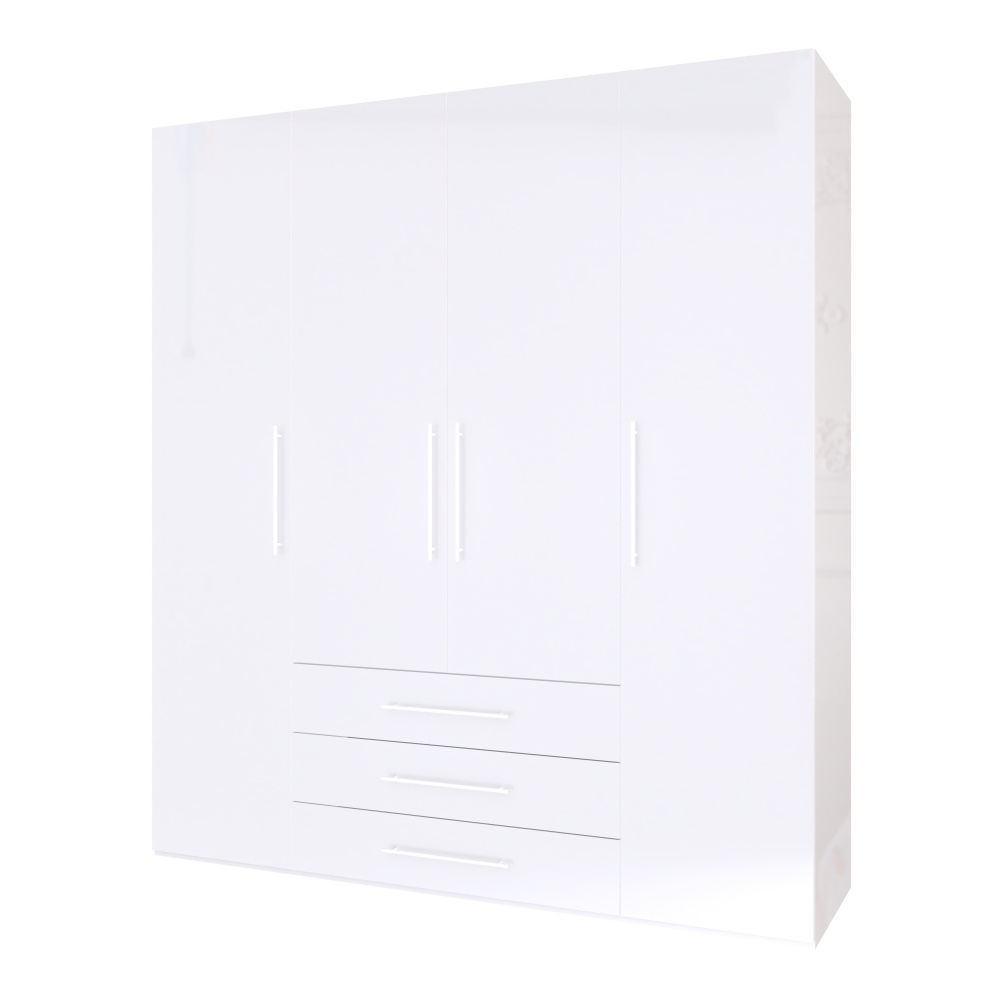 Шкаф Світ Меблів Crystal 2250х2000х600 мм белый