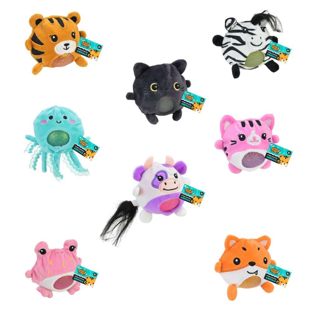 Игрушка-антистресс Yabba Dabba Животные с блестками YD2503