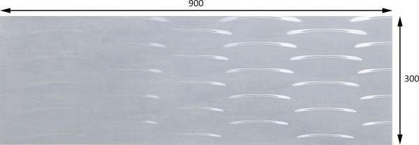 Плитка Cifre Тітан аква релів 30x90 