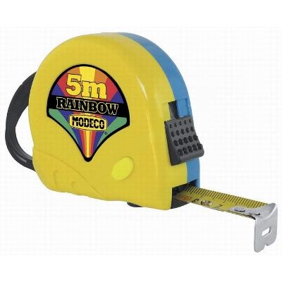 Рулетка Modeco Rainbow MN-81-125 16 мм 5 м