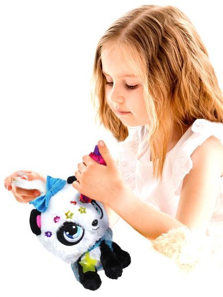 Ігровий набір Shimmer Stars з м'якою іграшкою Панда Піксі (із аксесуарами) 28 см S19300