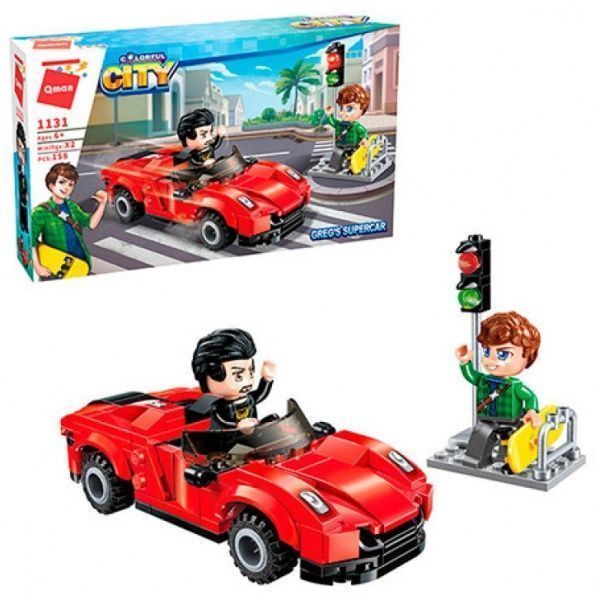 Конструктор Brick Город. Супергонка 1131