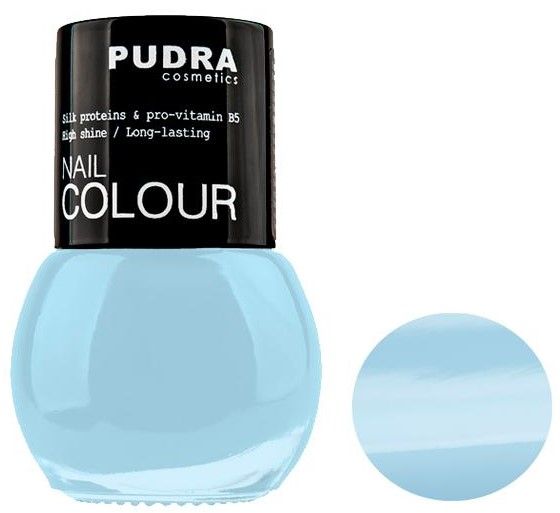 Лак для нігтів Pudra Cosmetics Nail Colour №36 блакитний 13 мл 