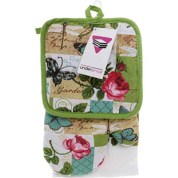 Набір кухонний Underprice Квіточка