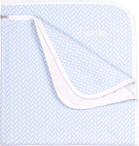 Одеяло ОД15 Bembi 90x90 голубой 37015004551.401 