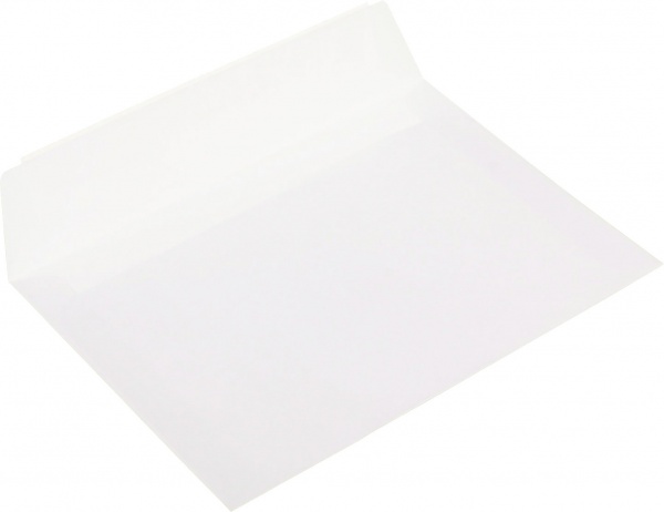 Конверт C6 114х162 мм самоклеящийся 75г/м2 белый 25 шт.