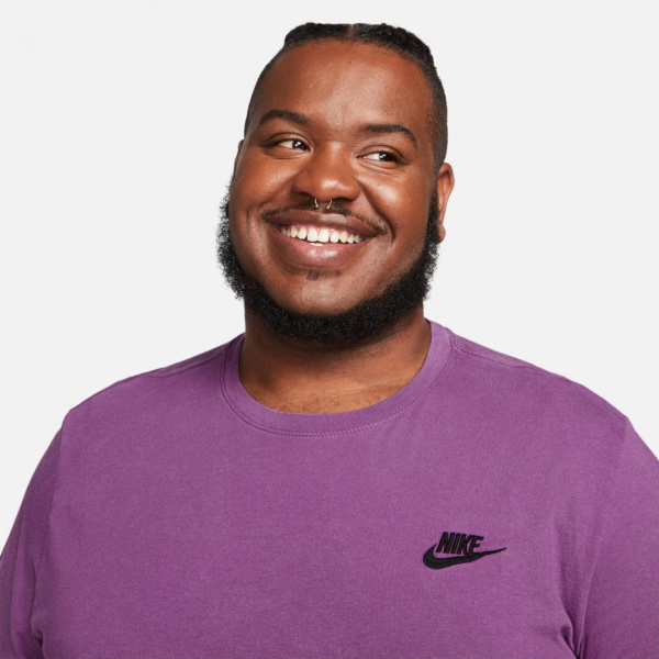 Футболка Nike M NSW TEE SALT FW WASH DZ2877-534 р.L фіолетовий