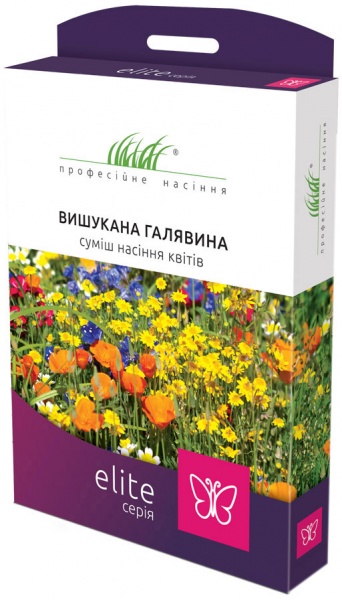 Семена Професійне насіння цветочная смесь Elite Изысканная поляна на 50 кв.м 30 г